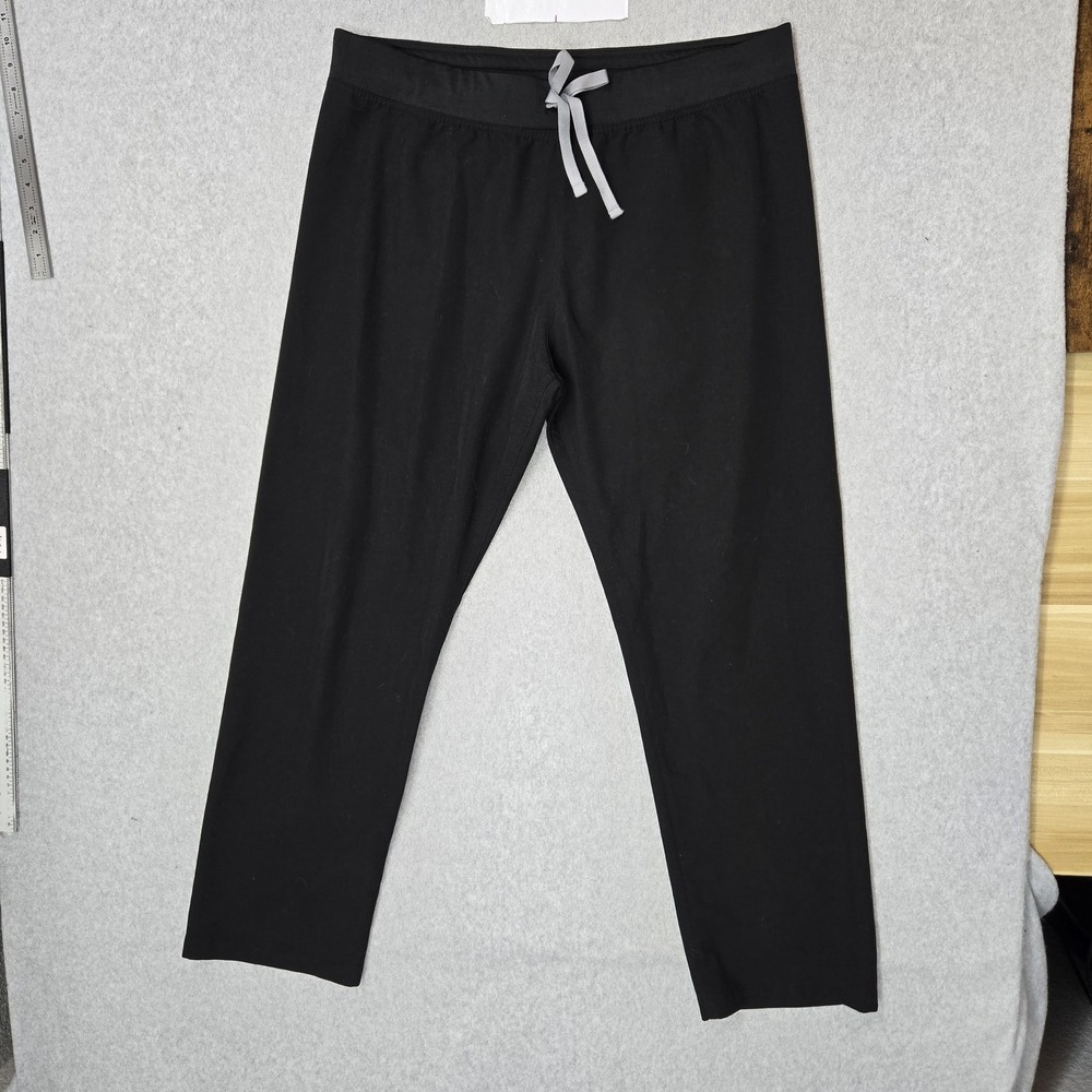 FIGS‎ Women Scrub Pants XL Black Livingston PO#3485 31" Inseam